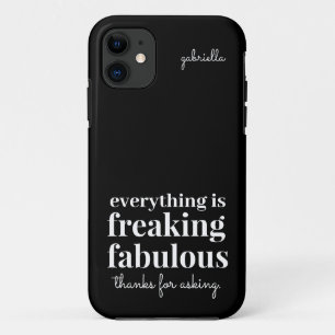 絶妙おもしろいな皮肉ブラック iPhone 11 ケース