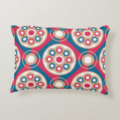 絶妙で豪華で中世の継ぎ目のない模様 アクセントクッション (裏面)