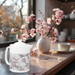 絶妙なさくらんぼの花の花模様<br><div class="desc">日本の京都お気に入りのでさくらんぼの花を飾る歌。このデリケートなデザインはどんな大事な行事にも最適だ。</div>
