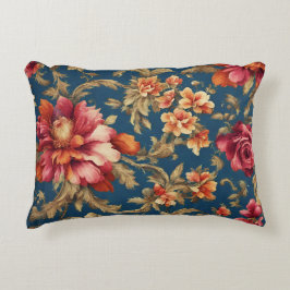 絶妙なイタリアンヴィンテージグランデの花 アクセントクッション