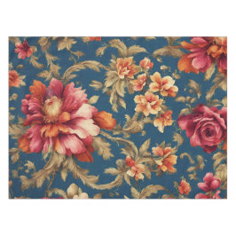 絶妙なイタリアンヴィンテージグランデの花 テーブルクロス