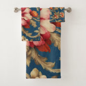 絶妙なイタリアンヴィンテージグランデの花 バスタオルセット (インサイチュ)