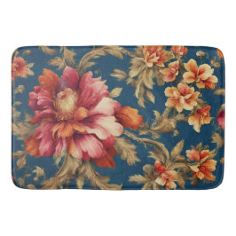 絶妙なイタリアンヴィンテージグランデの花 バスマット