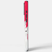 絶妙なエレガンス：白猫の真ん中の黒猫 Case-Mate iPhoneケース (裏面 / 左)