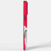 絶妙なエレガンス：白猫の真ん中の黒猫 Case-Mate iPhoneケース (裏面 / 右)