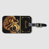 絶妙なカウボーイアコースティックギターテーマ ラゲッジタグ (正面横)