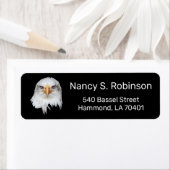 絶妙なカスタマイズ可能なハゲのワシ ラベル (インサイチュ)