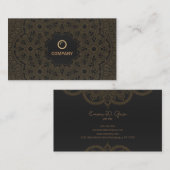 絶妙なカスタムラグジュアリー名刺デザイン 名刺 (正面/裏面)