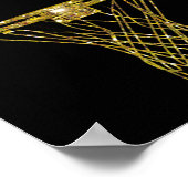 絶妙なバスケットボール ポスター (角)