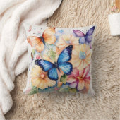 絶妙なバタフライ付きcounch枕デザイン クッション (ブランケット)