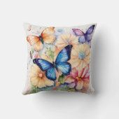 絶妙なバタフライ付きcounch枕デザイン クッション (裏面)