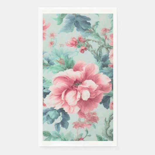 絶妙なピンクのクラレットの花、緑の青離れい花 (正面)
