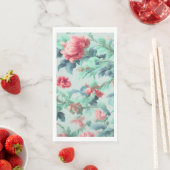 絶妙なピンクのクラレットの花、緑の青離れい花 (インサイチュ)