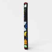 絶妙なフローラステンドグラス優雅さ Case-Mate iPhoneケース (裏面/左)