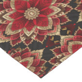 絶妙なフローラ結婚のテーブルランナー ショートテーブルランナー (コーナー)