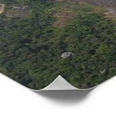 絶妙なリオデジャネイロブラジルカリオカランドスケープ ポスター (角)