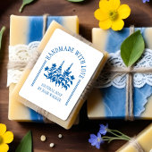 絶妙なワイルドフラワーアーチハンドメイドラブ引用文 ラバースタンプ