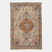 絶妙なヴィンテージペルシャじゅうたん模様 キッチンタオル (縦)