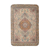 絶妙なヴィンテージペルシャじゅうたん模様 バスマット (正面縦)