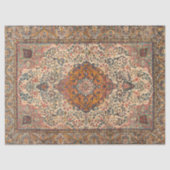 絶妙なヴィンテージペルシャじゅうたん模様 薄葉紙 (正面)