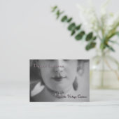 絶妙なヴィンテージ 名刺 (スタンド正面)