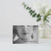 絶妙なヴィンテージ 名刺 (スタンド正面)