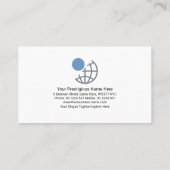 絶妙な傍受青線創始者オーナー 名刺 (裏面)