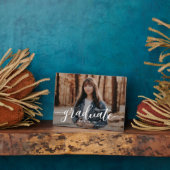 絶妙な味の編集可能なカラー卒業プラーク フォトプラーク (側面)