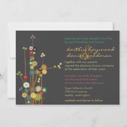 絶妙な庭 招待状 (正面)