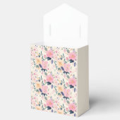 絶妙な水の色のフローラクリームピンク植物学 フェイバーボックス (オープン)