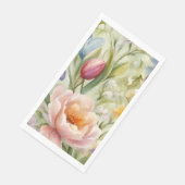 絶妙な洗練された春の花。絵画の (コーナー)