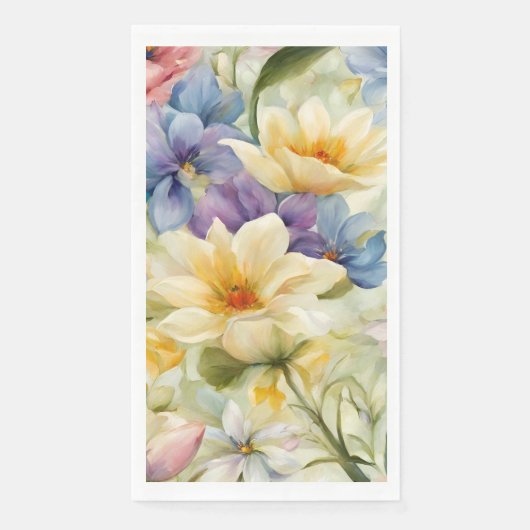 絶妙な洗練された春の花。絵画の (正面)