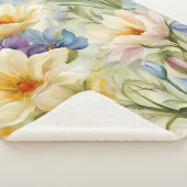 絶妙な洗練された春の花。絵画の シェルパブランケット (3/4)