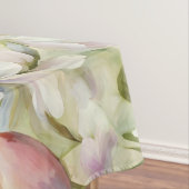 絶妙な洗練された春の花。絵画の テーブルクロス (インサイチュ)