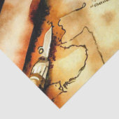 『絶妙な漫画絶賛 – 冒険が待ち受ける』 薄葉紙 (詳細)