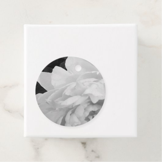 絶妙な牡丹の白黒 フェイバータグ (インサイチュ)