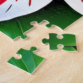 絶妙な白いユリ ジグソーパズル (側面)