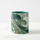 絶妙な紅葉の優雅さ マグカップ (中央)