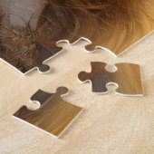 絶妙な美しいAI生成アート ジグソーパズル (側面)