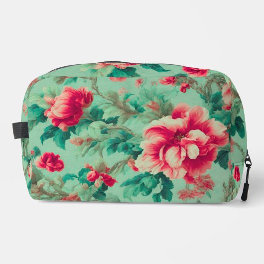 絶妙な赤い花と緑豊かな離れ花 ドップキット (正面)