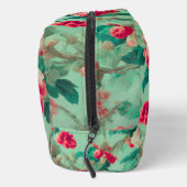 絶妙な赤い花と緑豊かな離れ花 ドップキット (右)