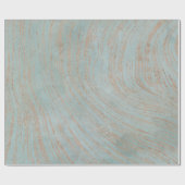 絶妙な青と銅大理石の色 ラッピングペーパー (フラット)