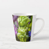 絶妙な魔法の花#1 カフェラテマグ (右)