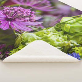 絶妙な魔法の花#1 シェルパブランケット