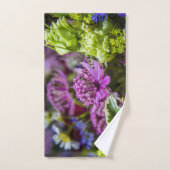 絶妙な魔法の花#1 バスタオルセット (ハンドタオル)