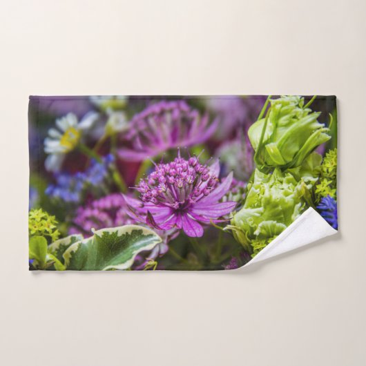 絶妙な魔法の花#1 バスタオルセット (ハンドタオル)