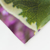 絶妙な魔法の花#1 フリースブランケット (角)