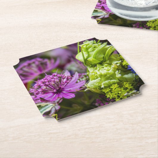 絶妙な魔法の花#1 ペーパーコースター (アングル)