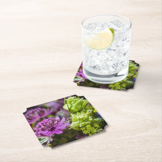 絶妙な魔法の花#1 ペーパーコースター (インサイチュ)