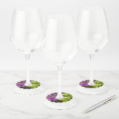 絶妙な魔法の花#1 ワイングラスタグ (セット)